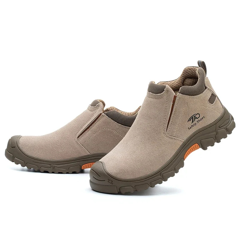 Herren Robuste Stahlkappenschuhe | Rutschfest und Leichtgewicht