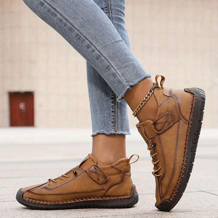 Damen Sneaker | Schnürung mit Klettverschluss
