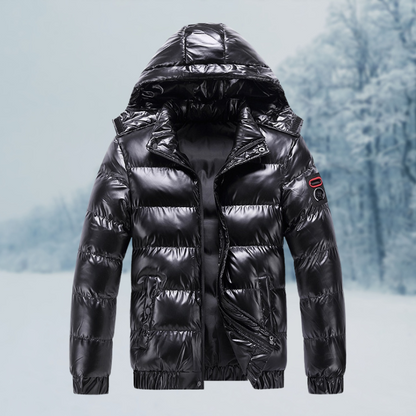 Winterjacke Herren Winddichte Jacke | Mit Abnehmbarer Kapuze