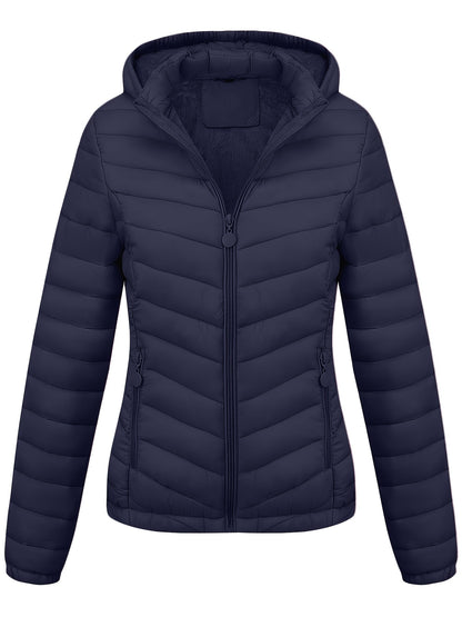Damen Winterjacke Elegante Übergangsjacke | Mit Reißverschluss