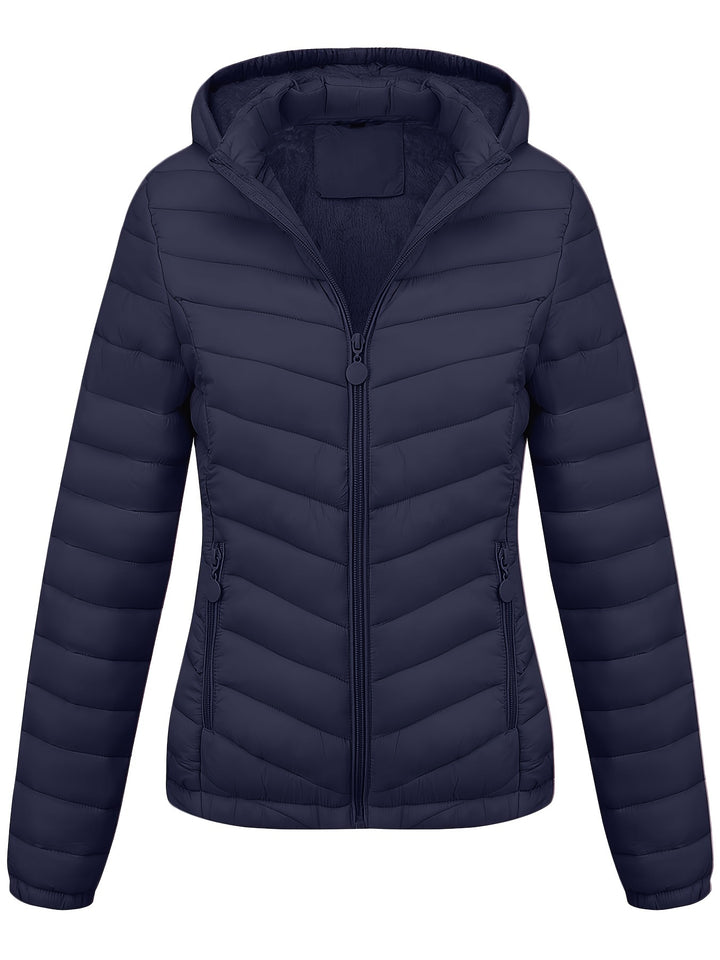 Damen Winterjacke Elegante Übergangsjacke | Mit Reißverschluss