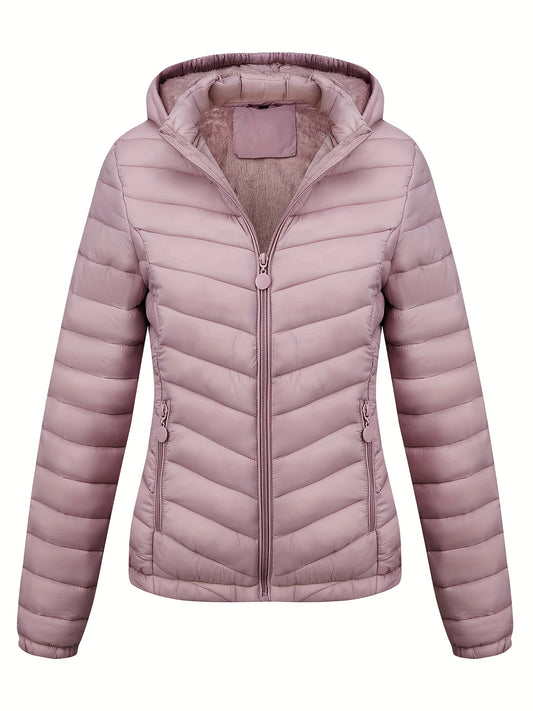 Damen Winterjacke Elegante Übergangsjacke | Mit Reißverschluss