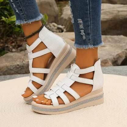 Damen Sandalen |  Mehrere Riemen Plateausohle