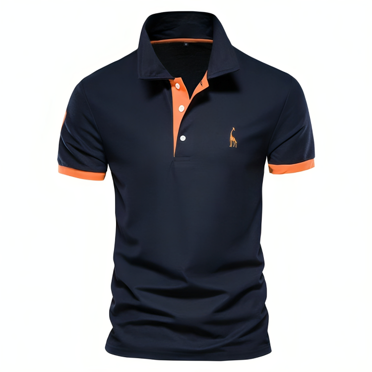 Herren Poloshirt | Kurzarm Kontrast Kragen