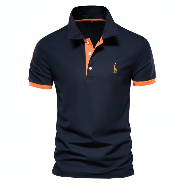 Herren Poloshirt | Kurzarm Kontrast Kragen