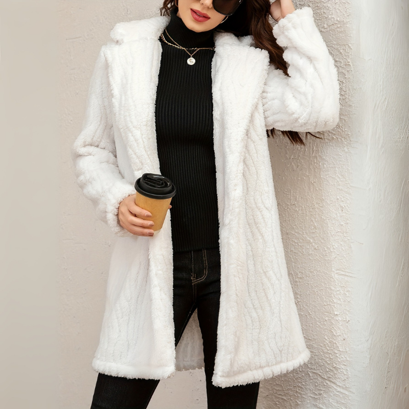 Mantel Damen | Wintermantel Damen Mit Kapuze und Taschen