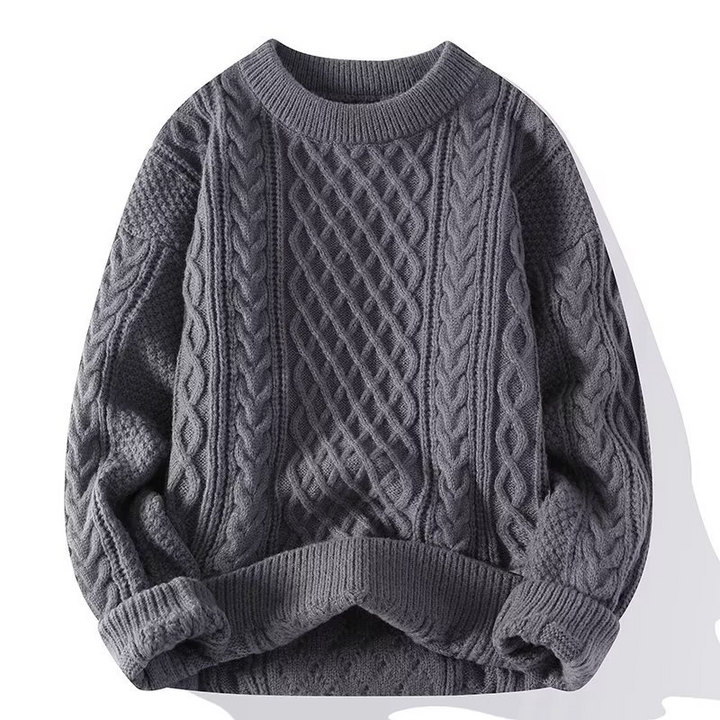 Pullover Damen Strick | Rundhalsausschnitt Mit Muster