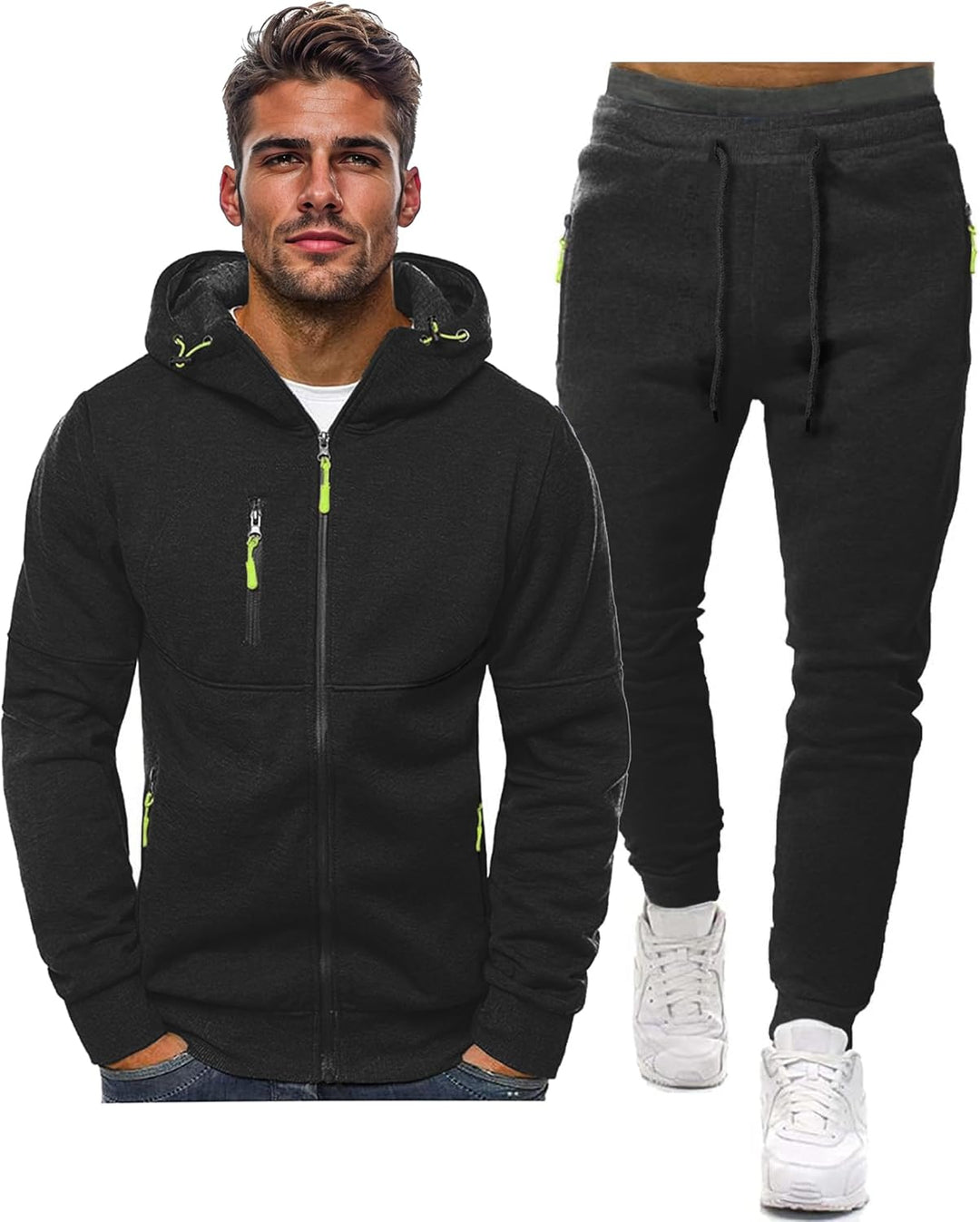 Jogginganzug Herren 2 Teilig | Mit Hoodie und Hose