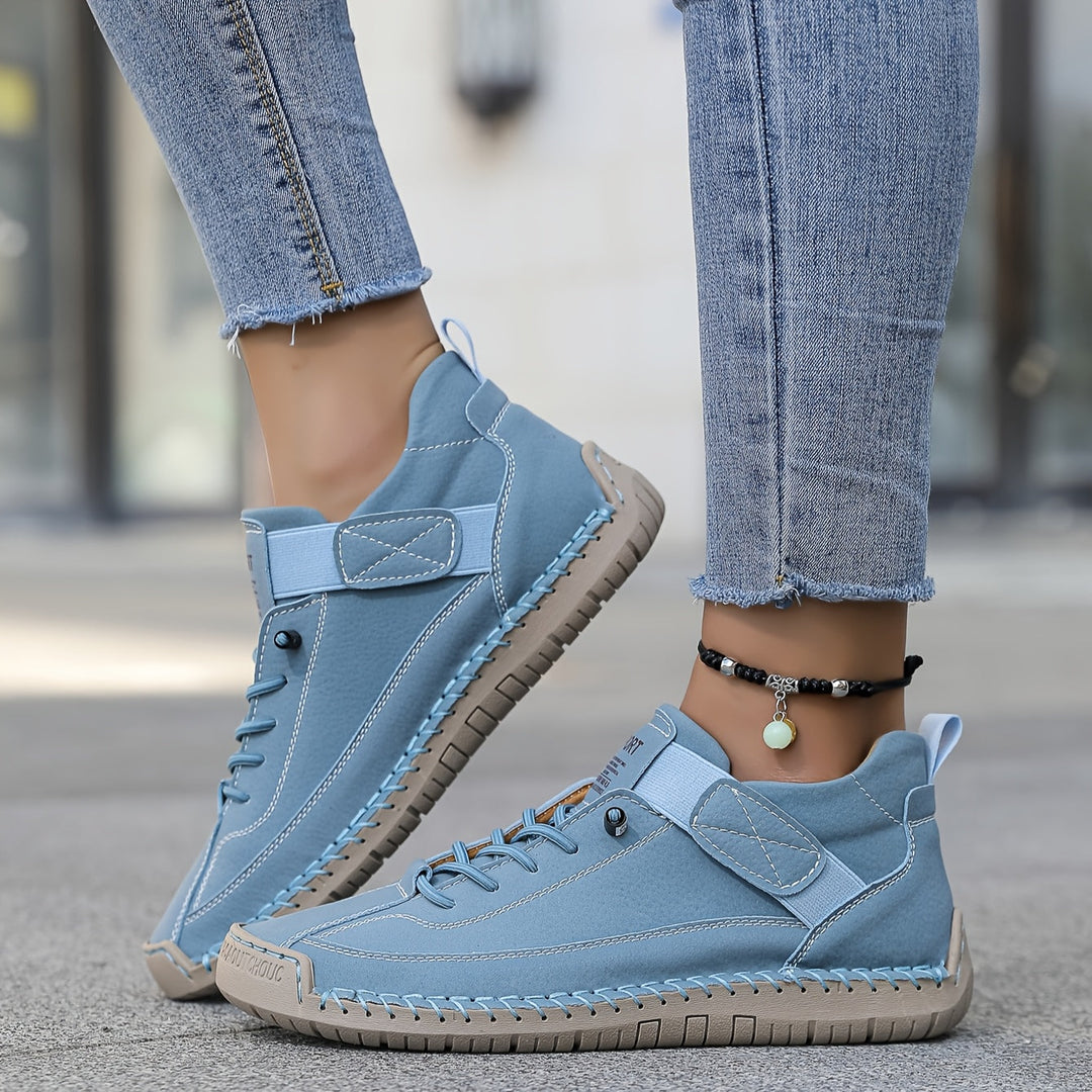 Damen Sneaker | Schnürung mit Klettverschluss