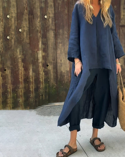 Damen-Zweiteiler | Langarm Top und Hose