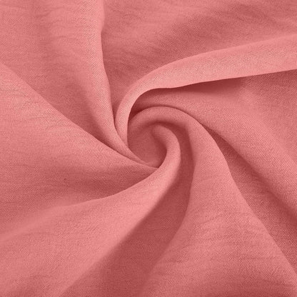 Damen Kleid | Rundhals Raffung Sommer
