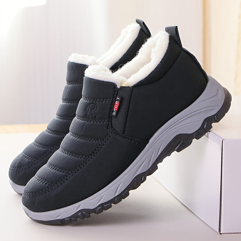 Winterschuhe Herren Stiefel | Knöchelhoch mit Profilsohle