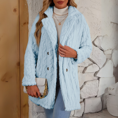 Mantel Damen | Wintermantel Damen Mit Kapuze und Taschen