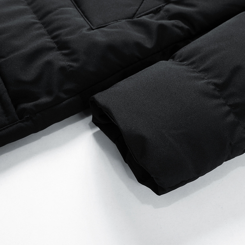 Winterjacke Herren Langer Parka | Wattiert und Warm