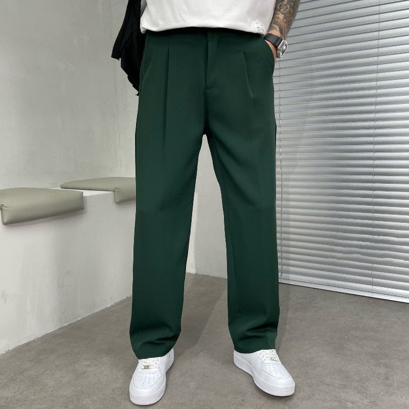 Herrenhose | Gerade Form Bügelfalte