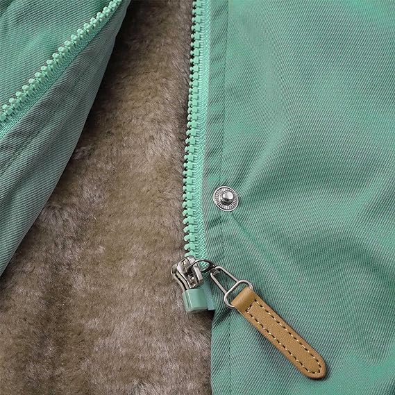 Winterjacke Damen Langer Wintermantel | Parka Stil