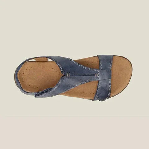 Damen Sandalen | Klettverschluss Offene Zehen