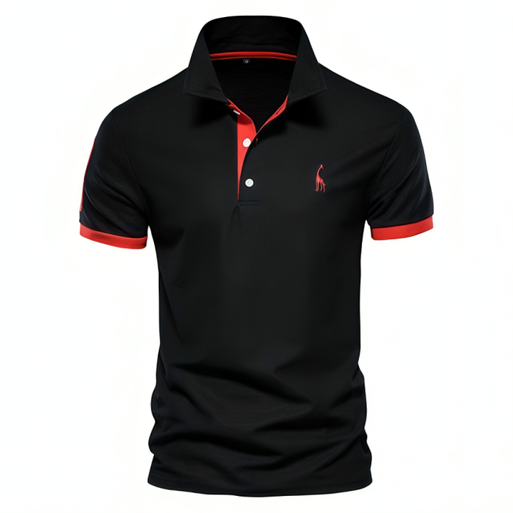 Herren Poloshirt | Kurzarm Kontrast Kragen