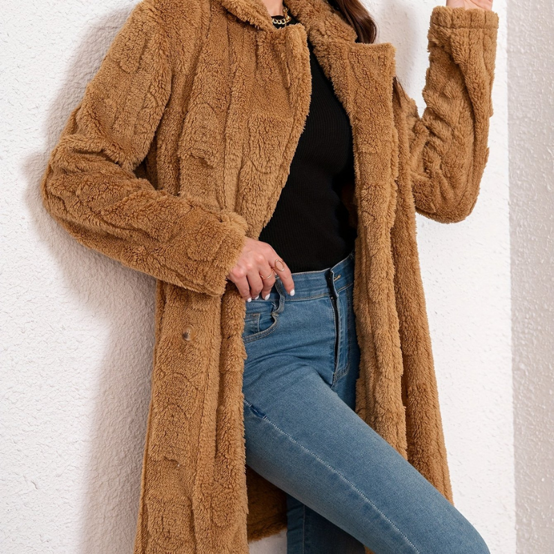 Mantel Damen | Wintermantel Damen Mit Kapuze und Taschen