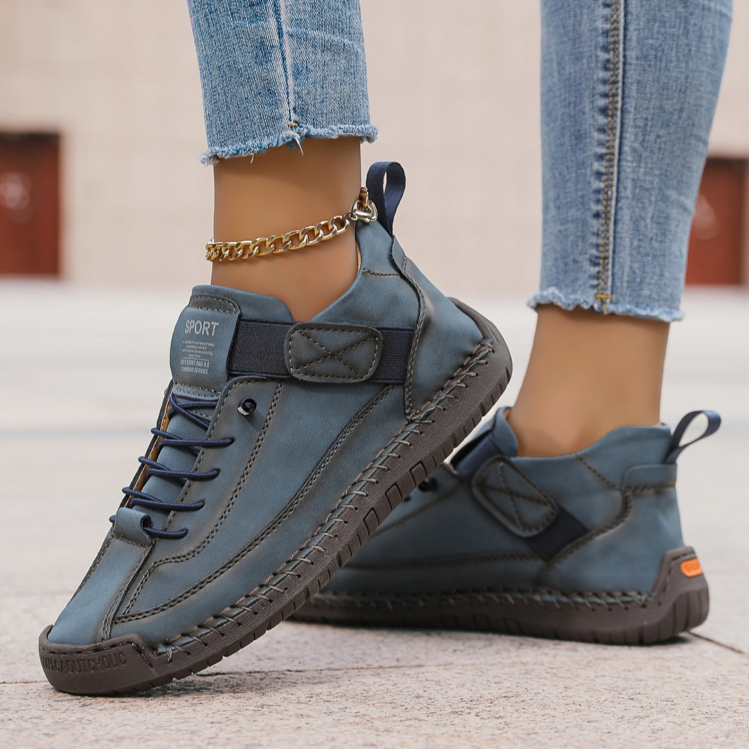 Damen Sneaker | Schnürung mit Klettverschluss
