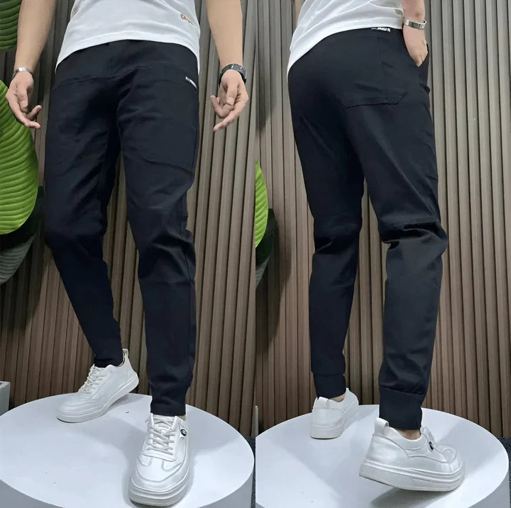Herren-Cargohose | Slim Fit Bündchen