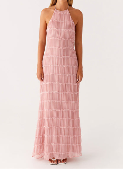 Damen Kleid | Halter-Ausschnitt Design