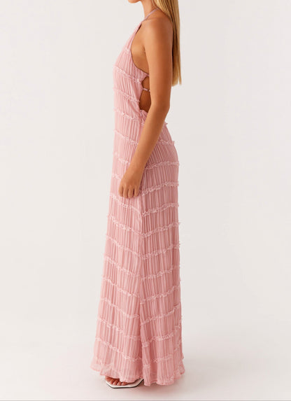 Damen Kleid | Halter-Ausschnitt Design