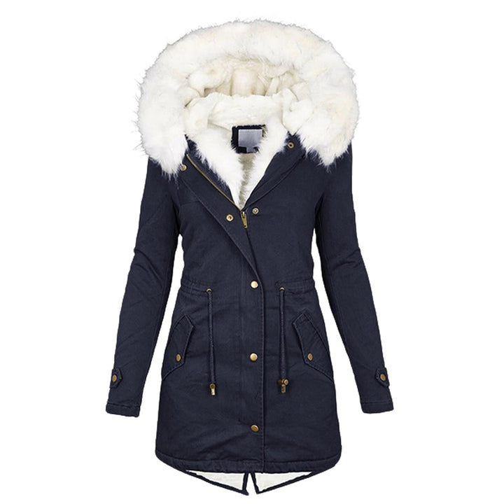 Winterjacke Damen Warmer Wintermantel | Mit Kapuze