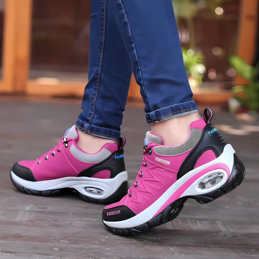 Damen Sneaker | Schnürung Plateausohle