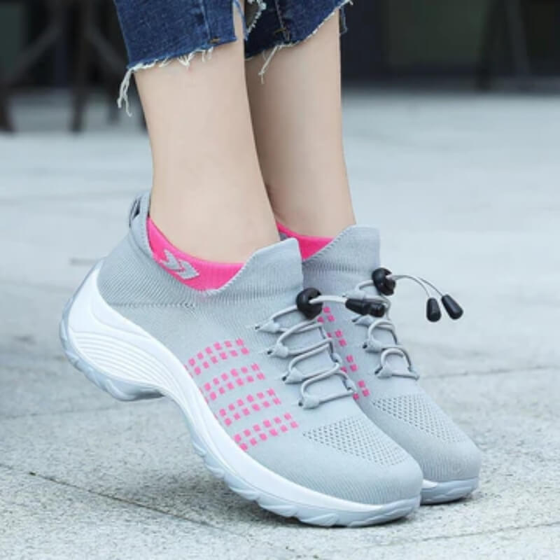 Damen Sneaker | Slip-On Schnürung