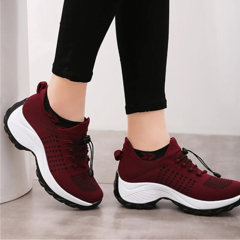 Damen Sneaker | Slip-On Schnürung
