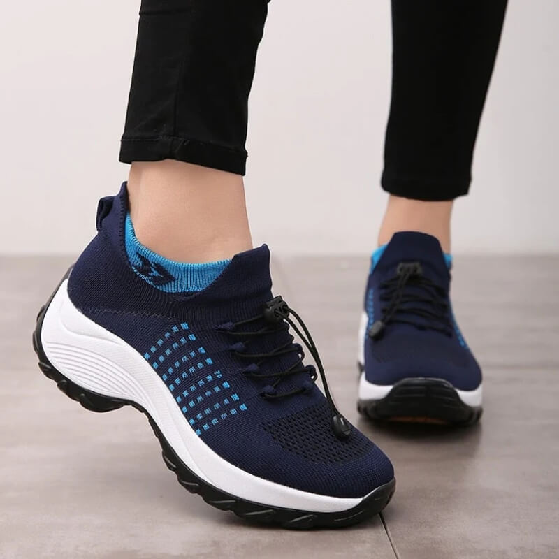 Damen Sneaker | Slip-On Schnürung