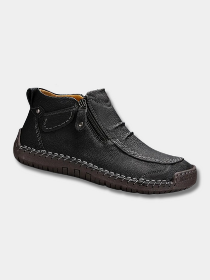 Herrenschuhe | Freizeit Reißverschluss Nahtdetail