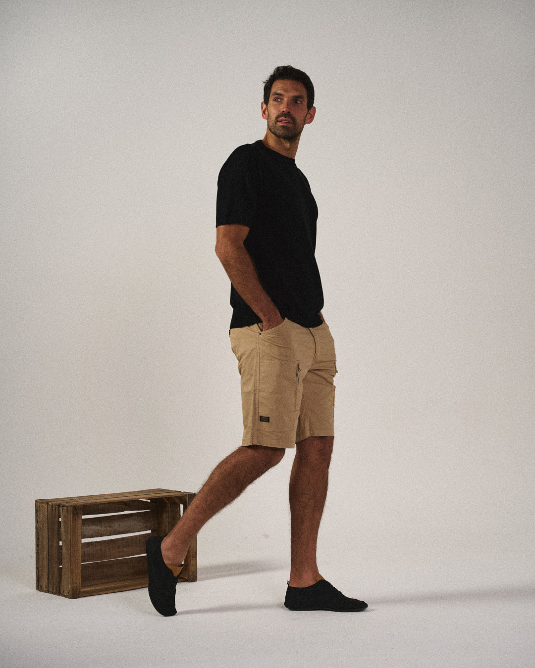 Herren-Cargoshorts | Reißverschlusstaschen