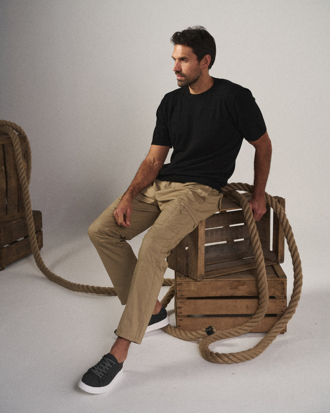 Herren-Cargohose | Reißverschlusstaschen