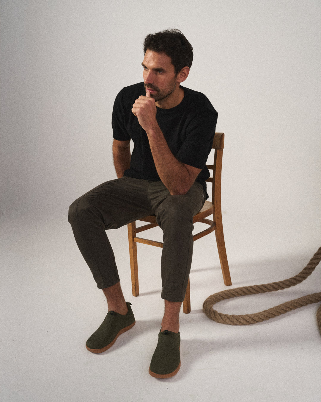 Herrenhose | Tapered mit Kordelzug