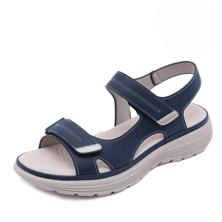 Damen Sandalen | Riemen mit Klettverschluss