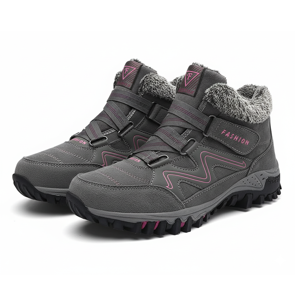 Damen Stiefel | Knöchelhoch Profilsohle