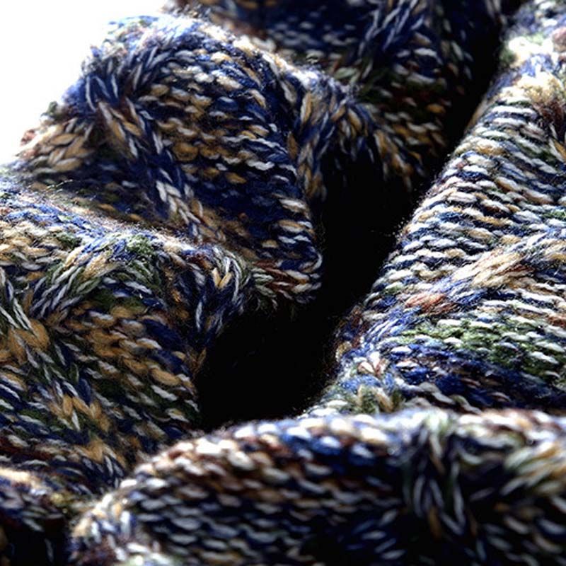 Herren Pullover Strick | Rundhals Mit Muster