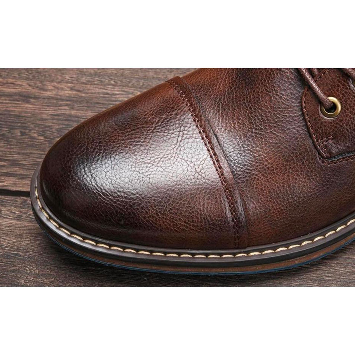 Herrenstiefel | Schnürung Reißverschluss