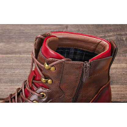 Herrenstiefel | Schnürung Reißverschluss