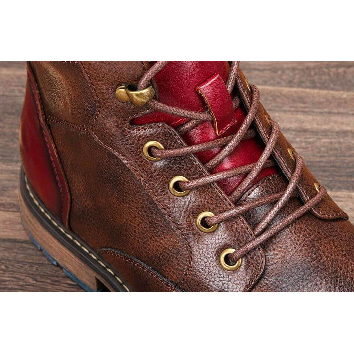 Herrenstiefel | Schnürung Reißverschluss