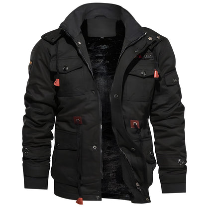 Winterjacke Herren | Outdoorjacke Mit Fleecefutter
