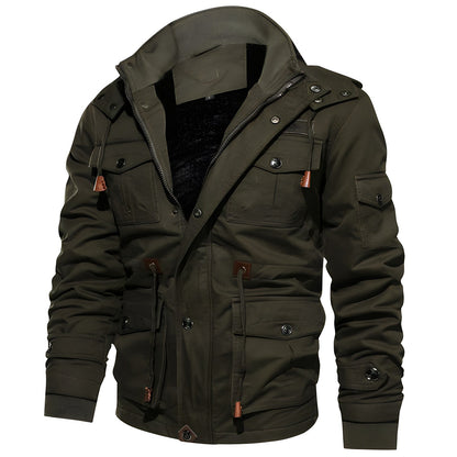Winterjacke Herren | Outdoorjacke Mit Fleecefutter