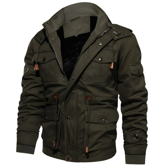Winterjacke Herren | Outdoorjacke Mit Fleecefutter