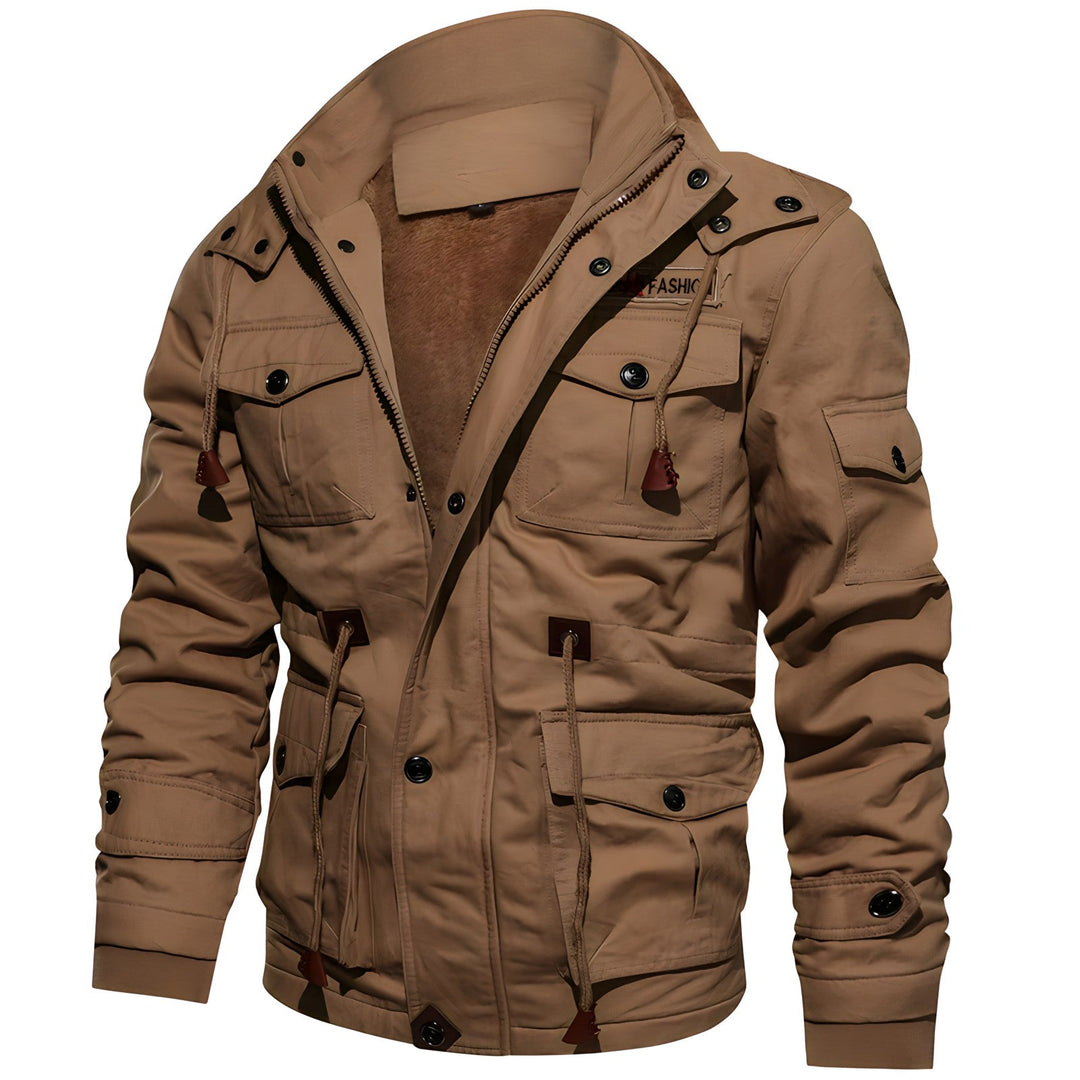 Winterjacke Herren | Outdoorjacke Mit Fleecefutter