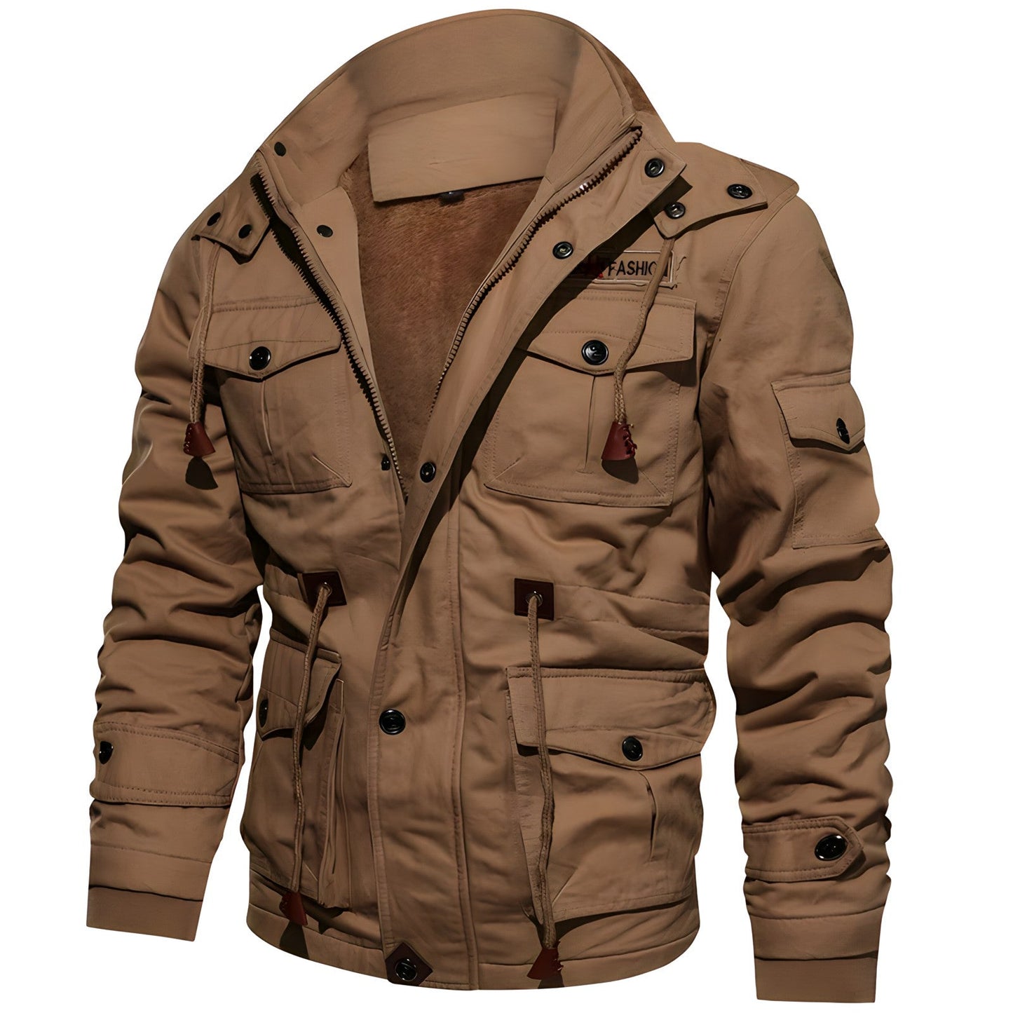Winterjacke Herren | Outdoorjacke Mit Fleecefutter