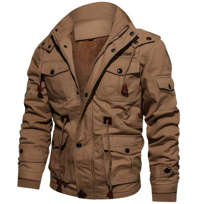 Winterjacke Herren | Outdoorjacke Mit Fleecefutter