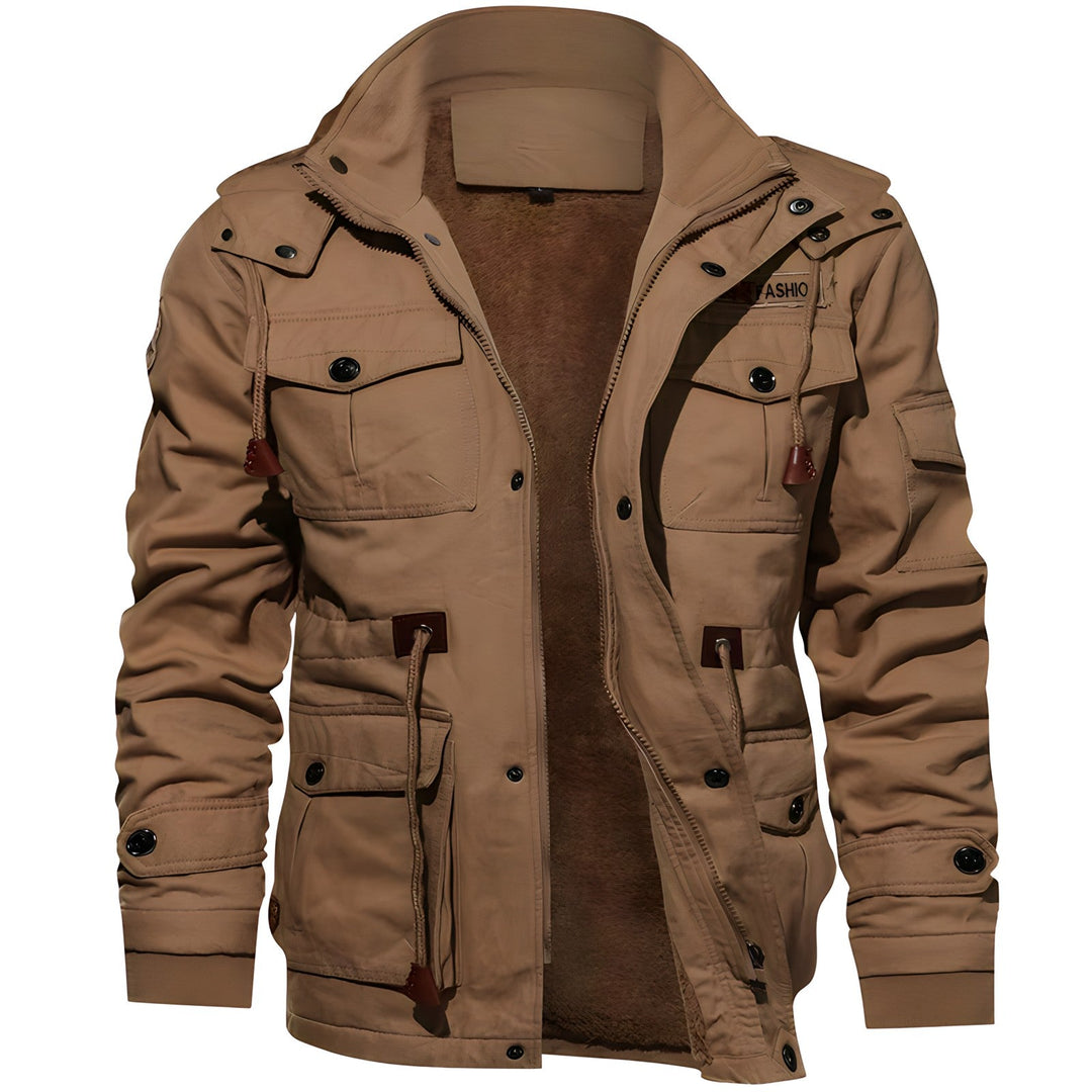 Winterjacke Herren | Outdoorjacke Mit Fleecefutter
