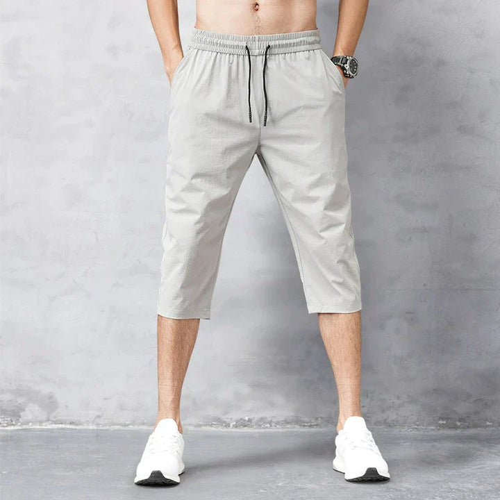 Herren Shorts | 3/4 Länge Kordelzug